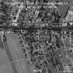 Aerial photo of T2 deployment - 30° 05' 44" N - 91° 00' 23"
