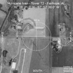 Aerial photo of T2 site 30° 28' 21.0" N - 87° 52' 30.0" W