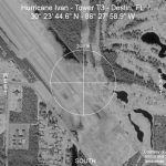 Aerial photo of T3 site 30° 23' 44.6" N - 86° 27' 58.9" W