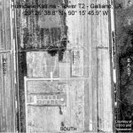 Aerial photo of T2 location 29° 26' 38.8" N - 90° 15' 45.9" W